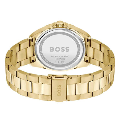 Gold Stainless Steel Dress Watch