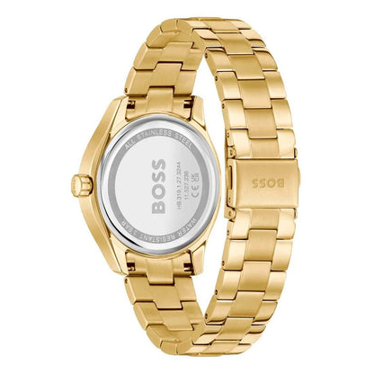 Gold Stainless Steel Dress Watch