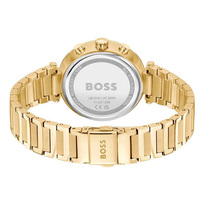 Gold Stainless Steel Dress Watch