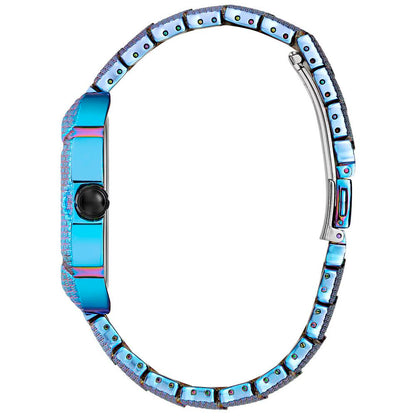 Blue Stainless Steel Bracelet Watch