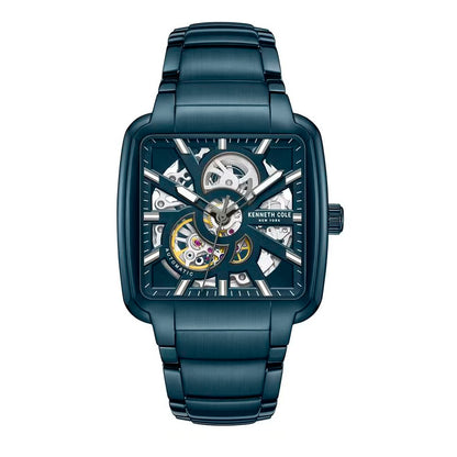 Blue Stainless Steel Bracelet Watch
