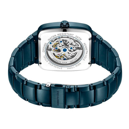 Blue Stainless Steel Bracelet Watch