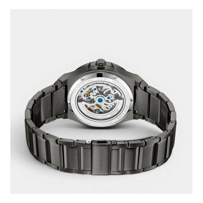 Gray Stainless Steel Dress Watch