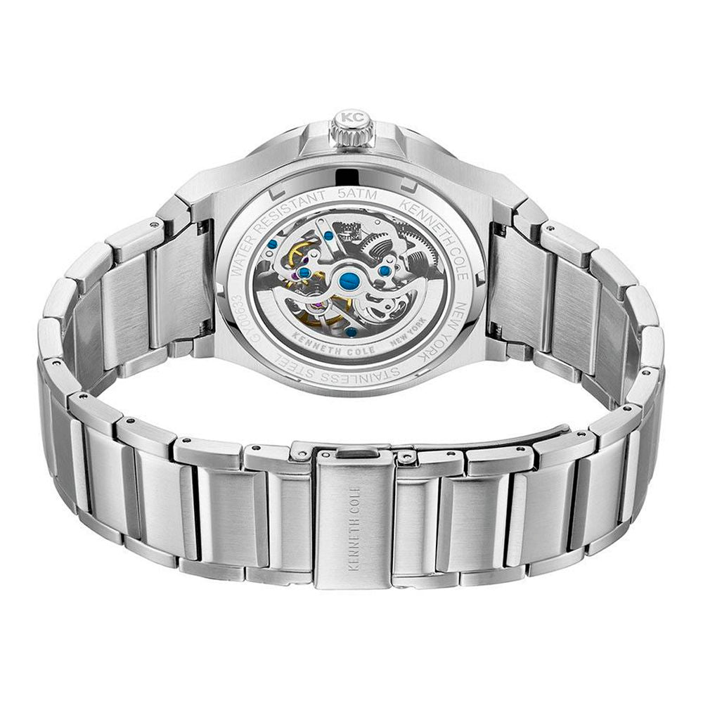 Gray Stainless Steel Dress Watch
