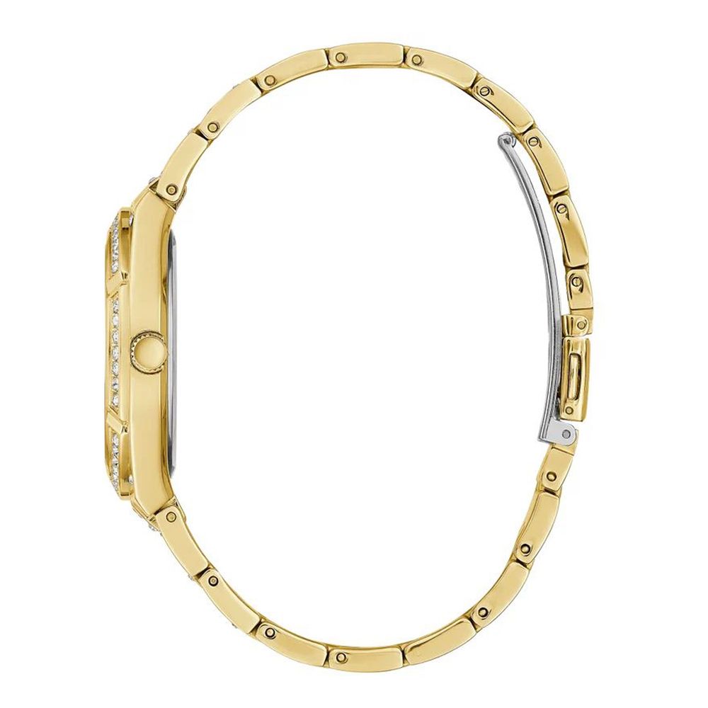 Gold Stainless Steel Dress Watch