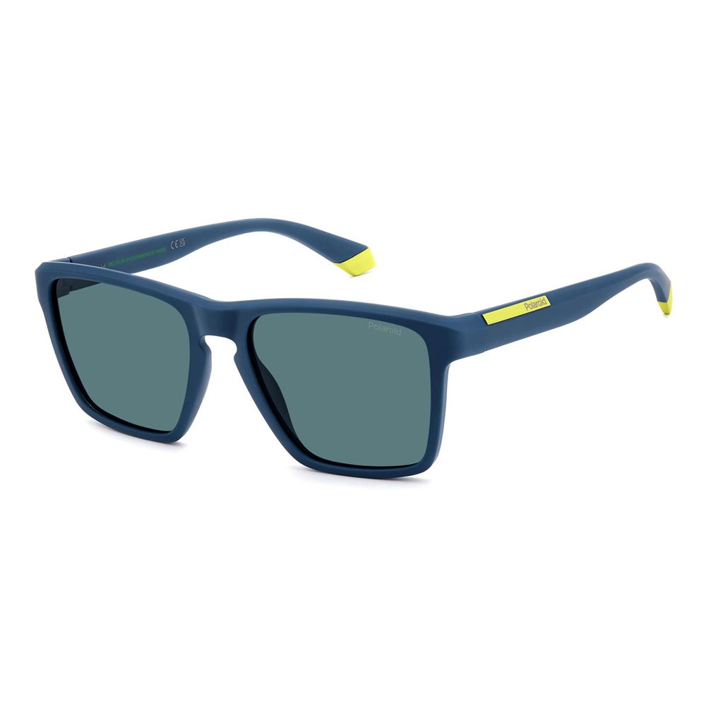 Blue Polycarbonate Sunglasses