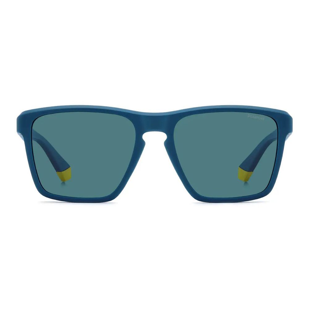 Blue Polycarbonate Sunglasses
