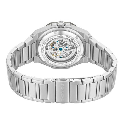 Gray Stainless Steel Dress Watch