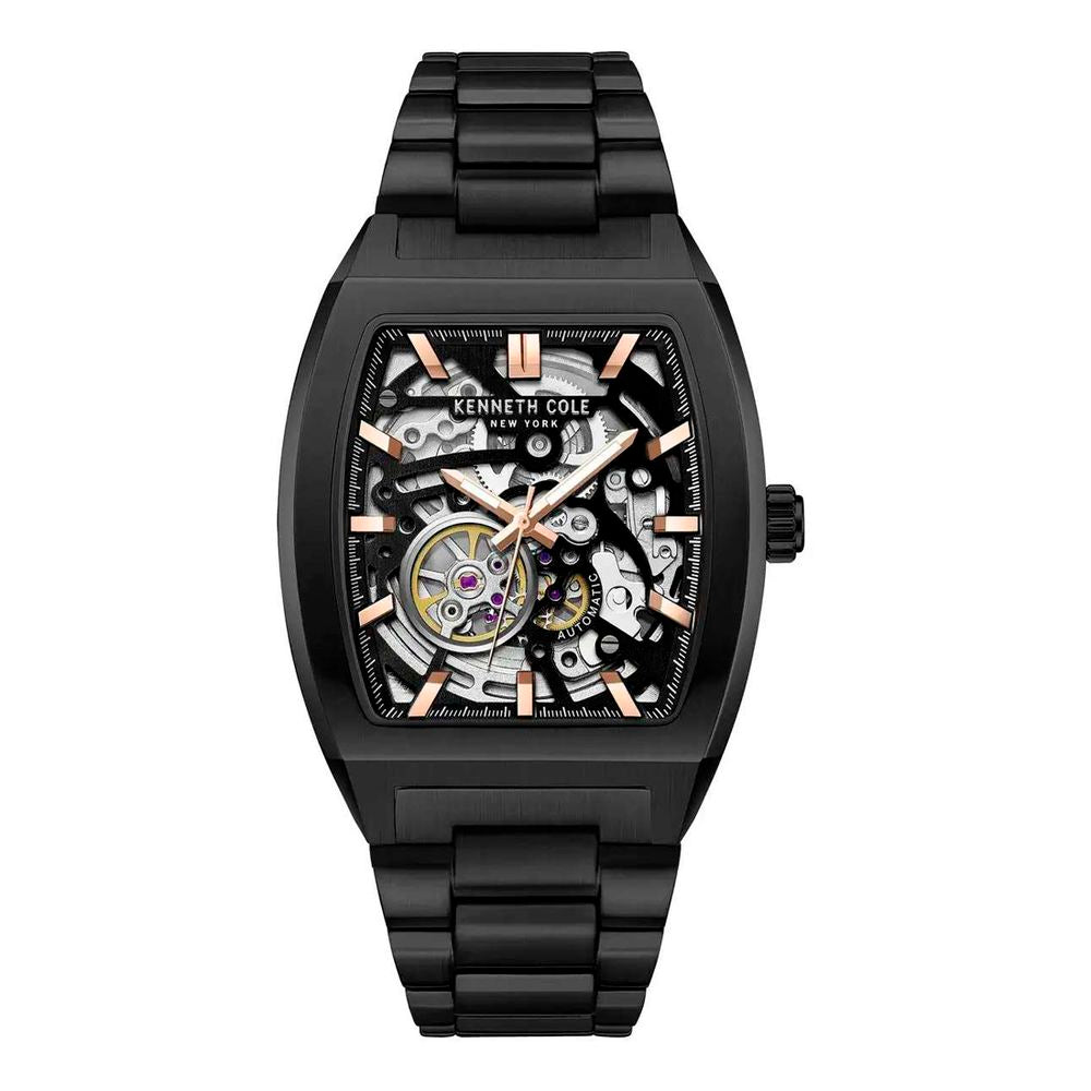 Black Stainless Steel Dress Watch