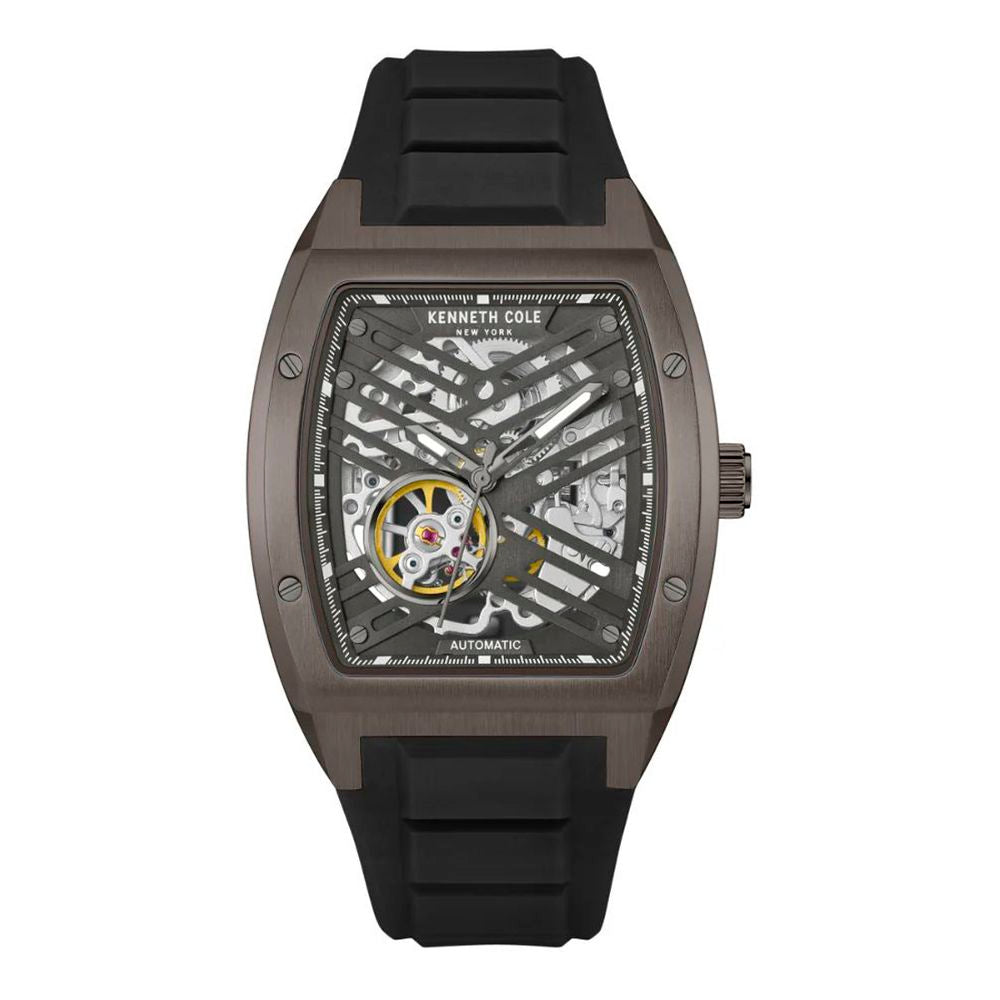 Gray Synthetic Dress Watch