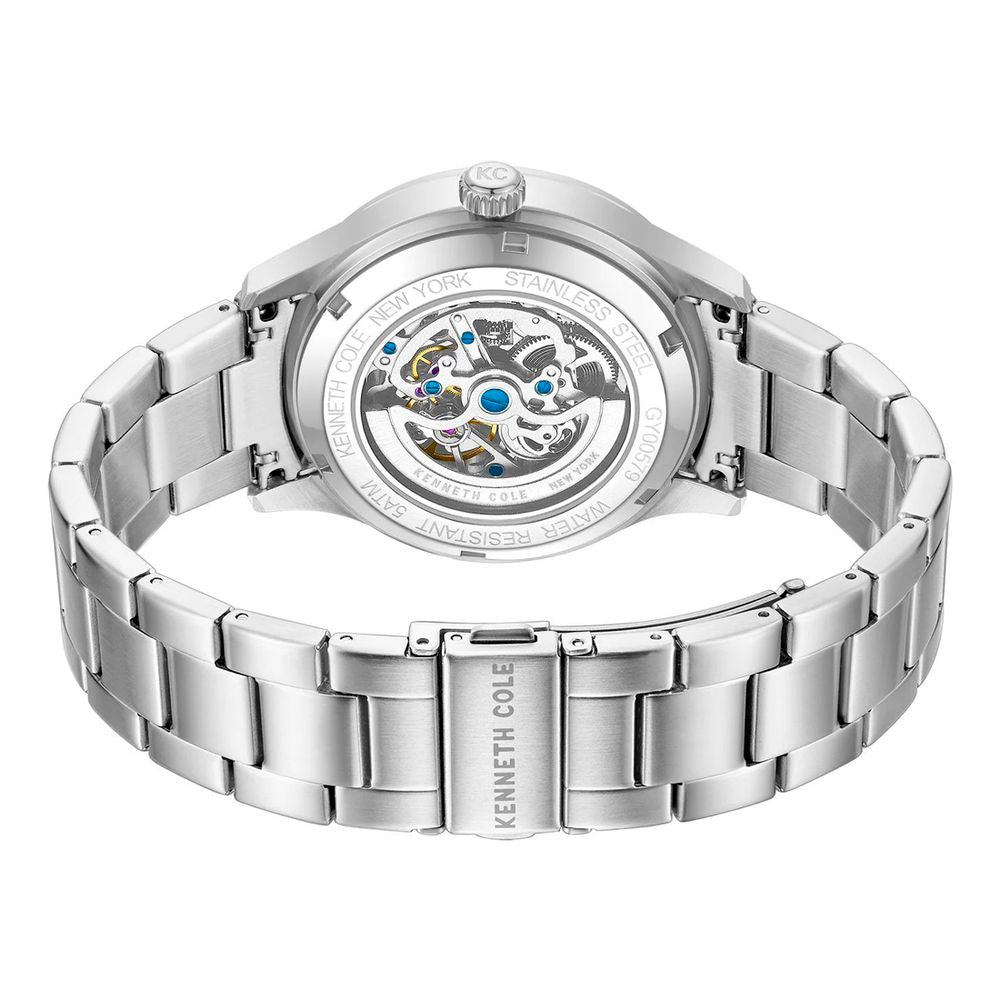 Gray Stainless Steel Dress Watch