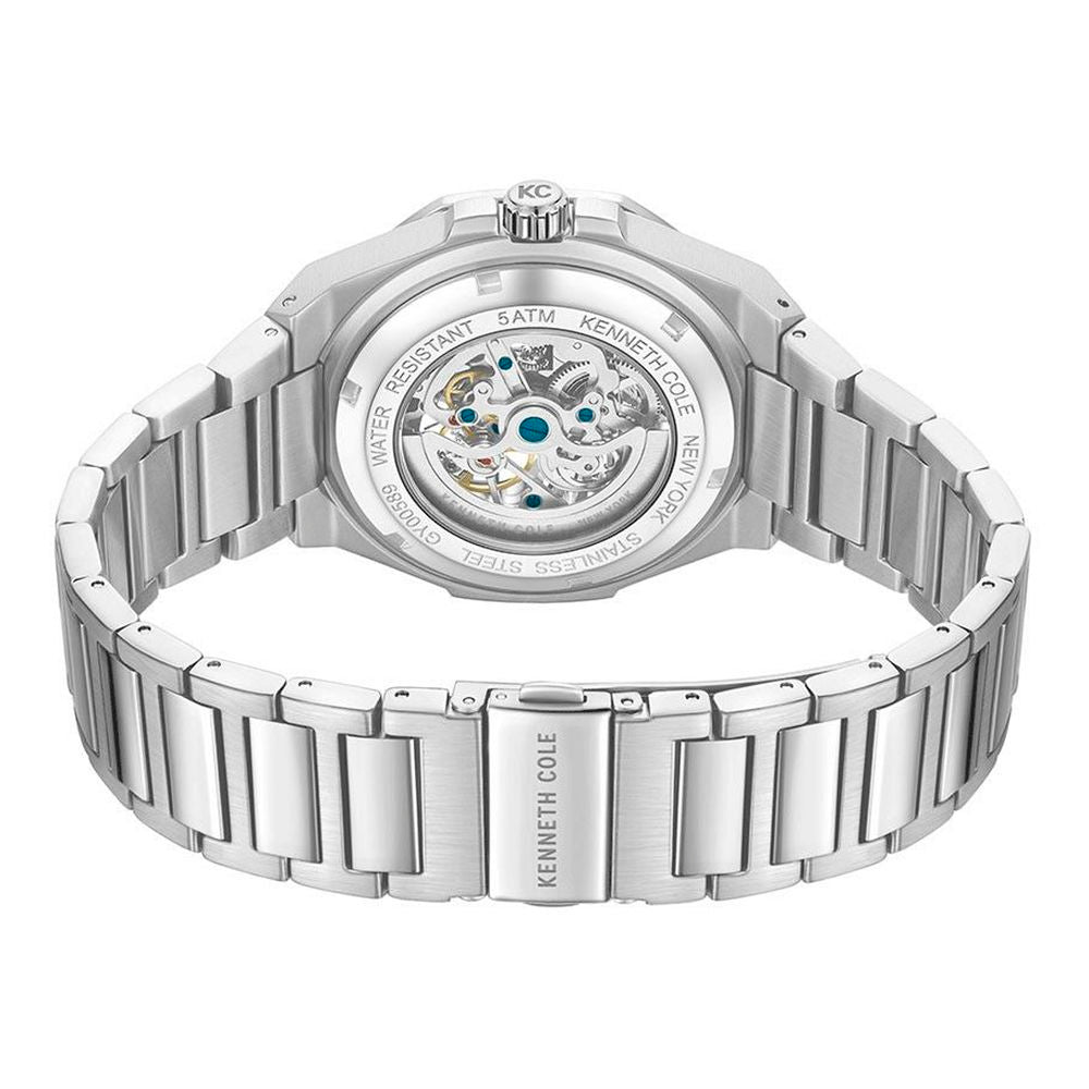 Gray Stainless Steel Dress Watch