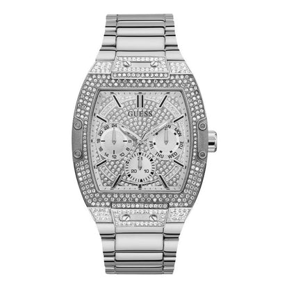 Gray Stainless Steel Dress Watch