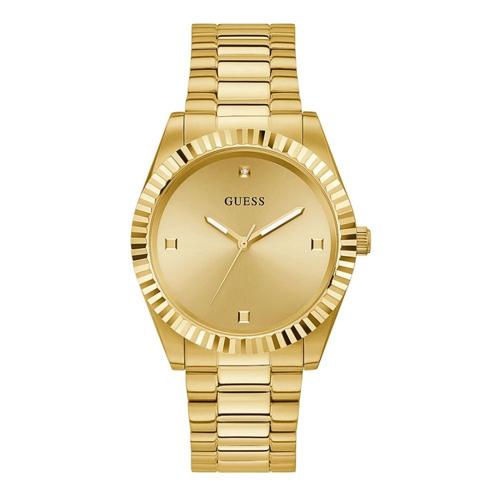 Gold Stainless Steel Dress Watch