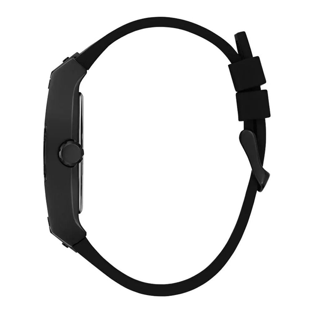 Black Synthetic Dress Watch