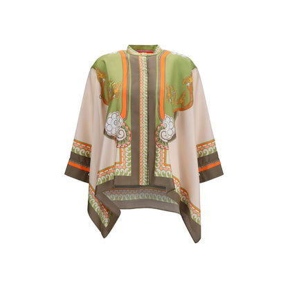 Multicolor Silk Shirt