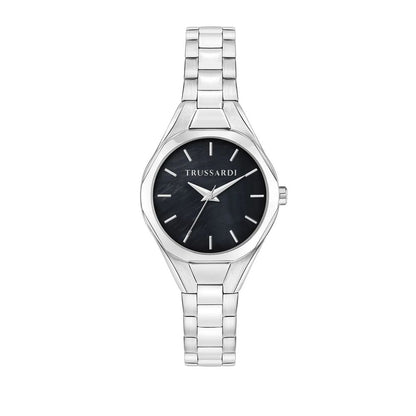 Gray Stainless Steel Bracelet Watch