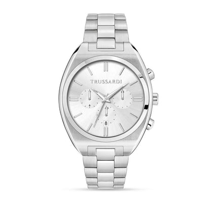 Gray Stainless Steel Bracelet Watch