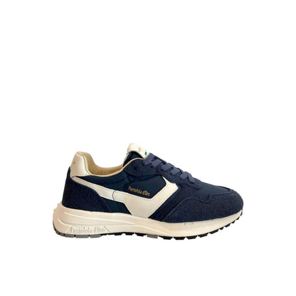 Blue Suede Men Sneaker