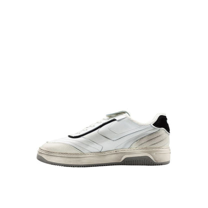 White Suede Men Sneakers
