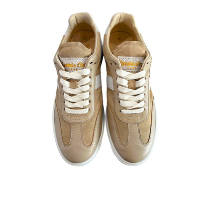Beige Suede Men Sneaker
