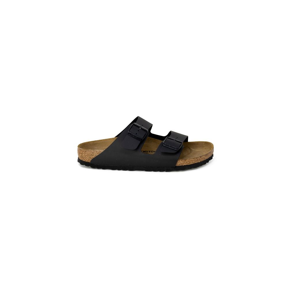 Black Synthetic Slippers