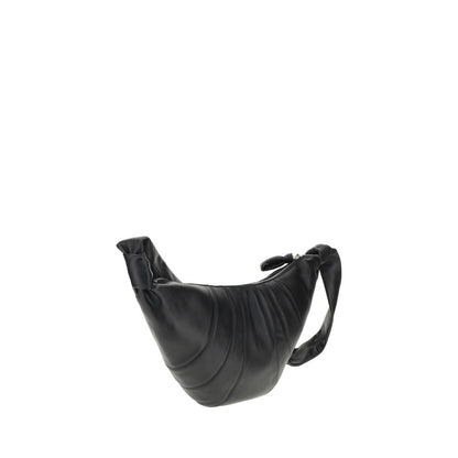 Black Calf Leather Bos Taurus Shoulder Bag