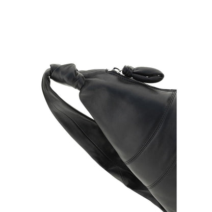 Black Calf Leather Bos Taurus Shoulder Bag