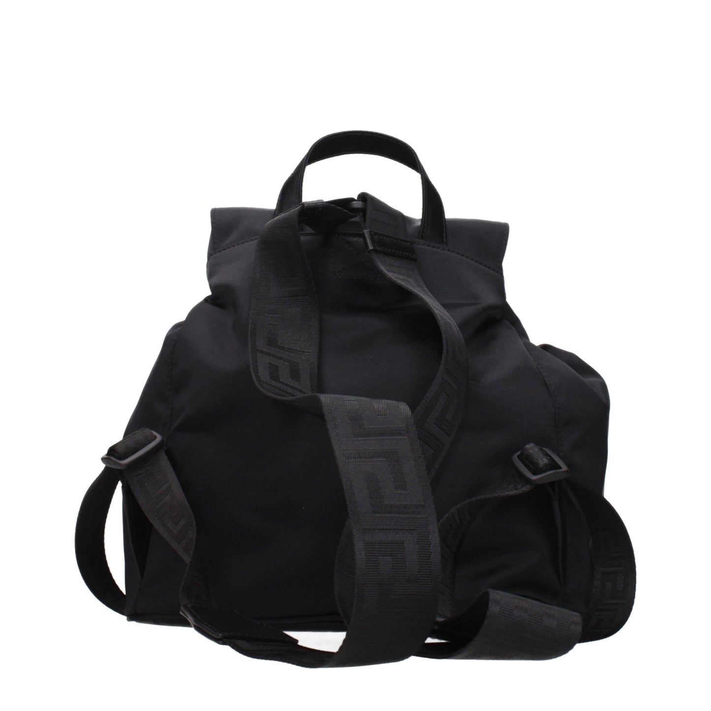 Black Fabric Backpack