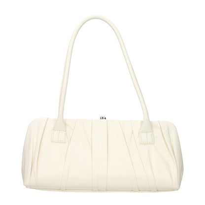 White Leather Shoulder Bag
