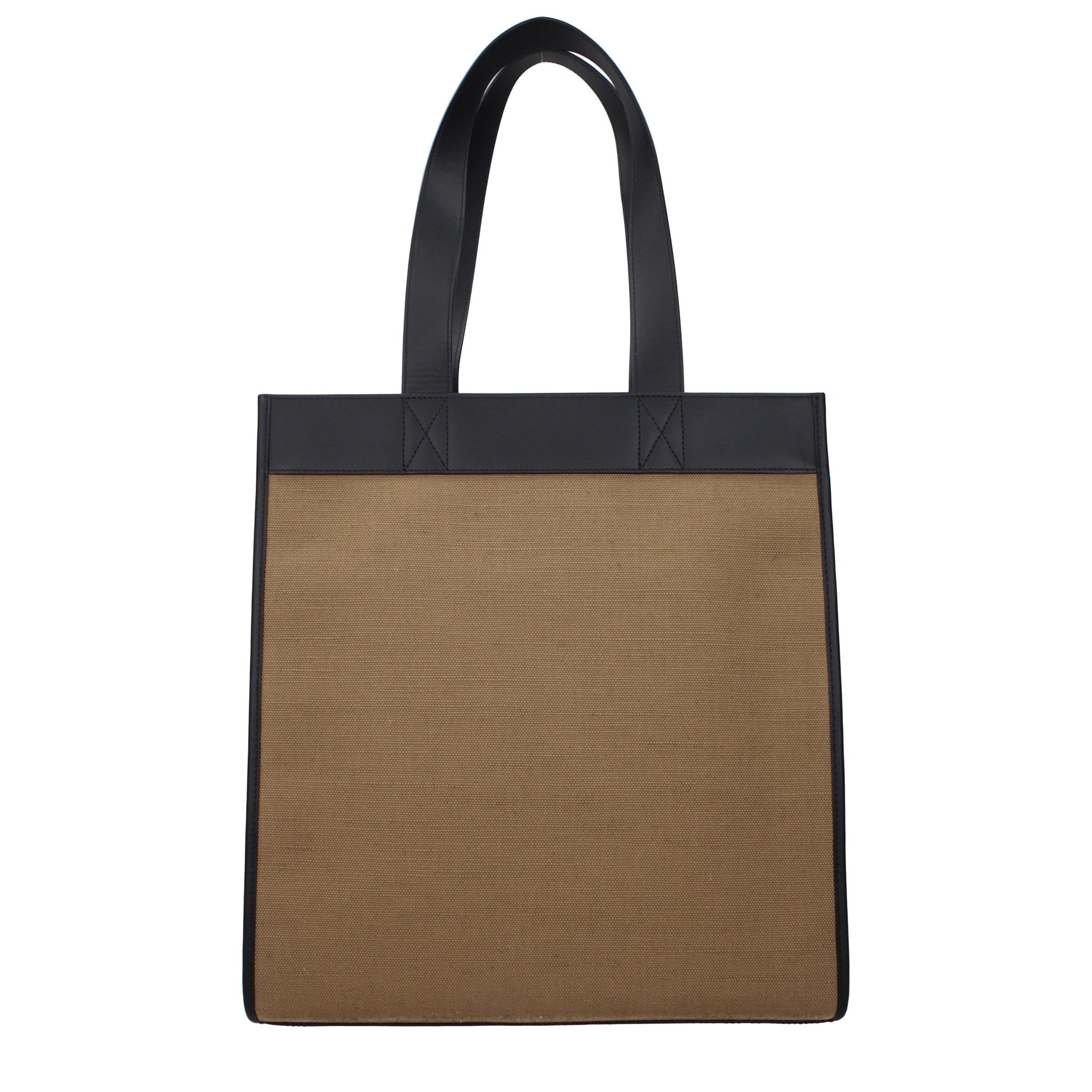 Brown Fabric Shoulder Bag