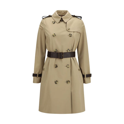 Beige Cotton Coat