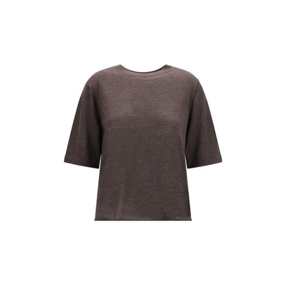 Brown Cashmere T-Shirt