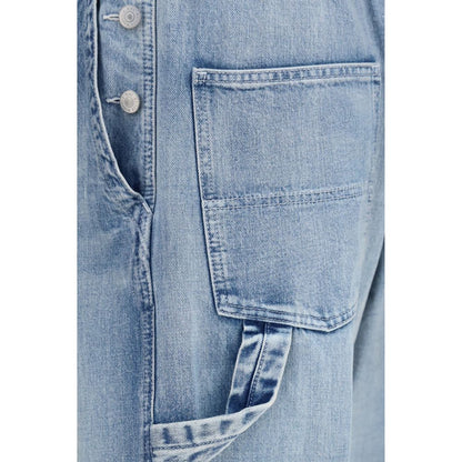 Blue Cotton Jeans Denim