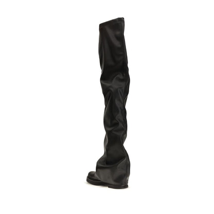 Black Polyurethane Over The Knee