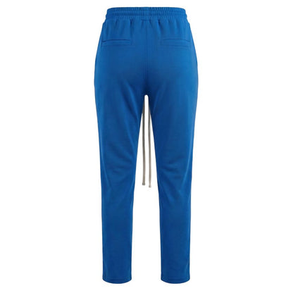 Blue Viscose Women Pants