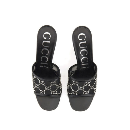 Black Polyamide Mules