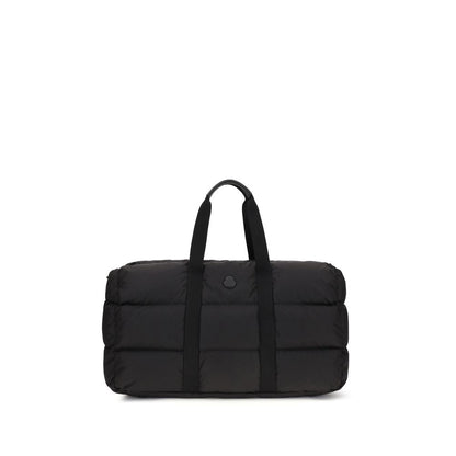 Black Polyester Shoulder Bag