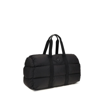 Black Polyester Shoulder Bag