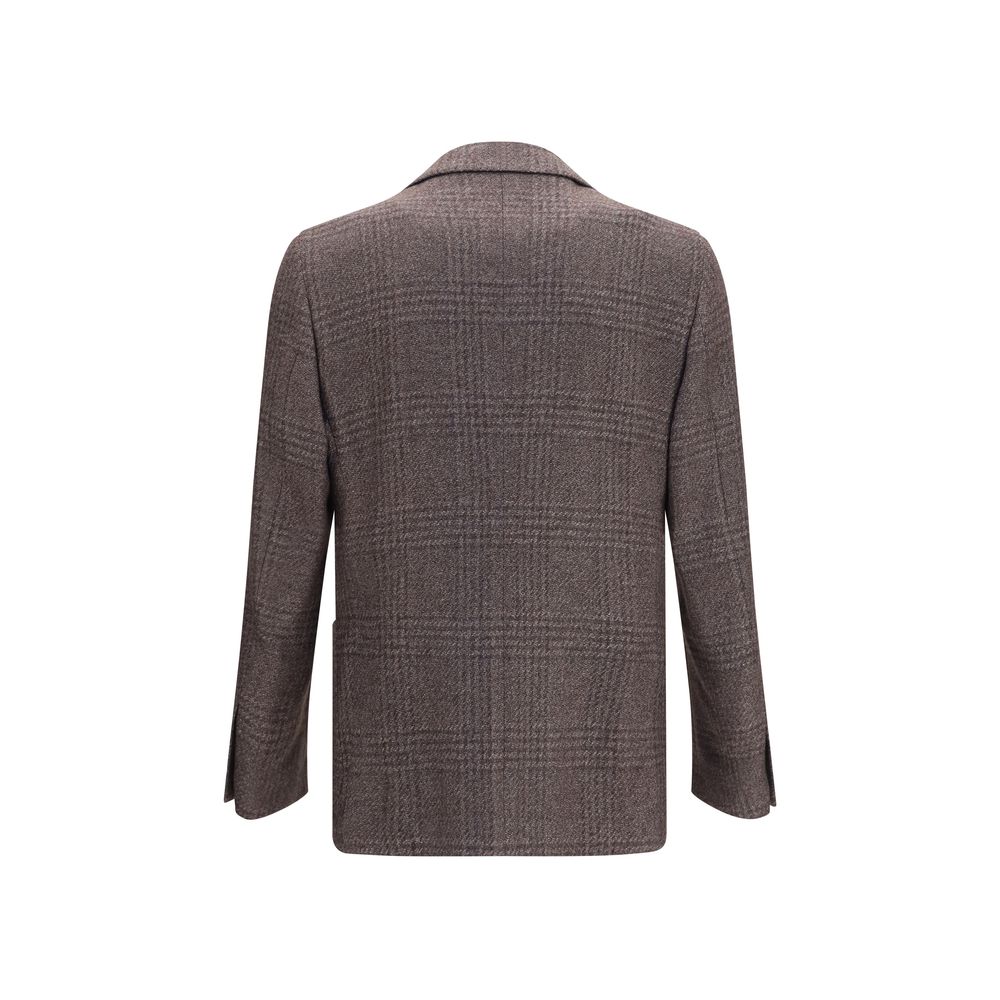 Brown Wool Oves Aries Blazer