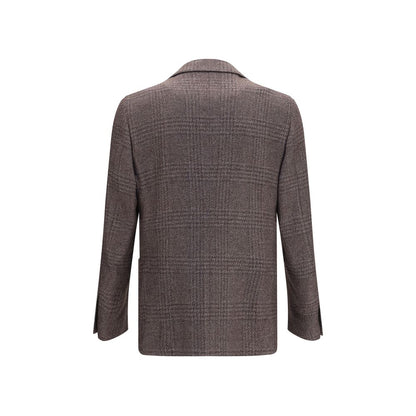 Brown Wool Oves Aries Blazer
