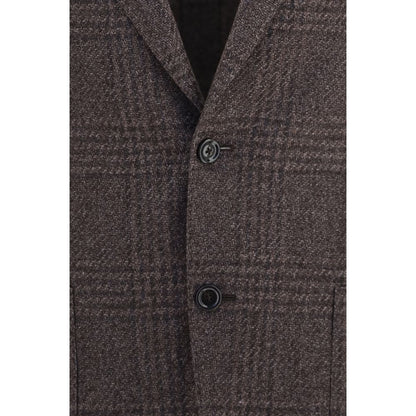 Brown Wool Oves Aries Blazer
