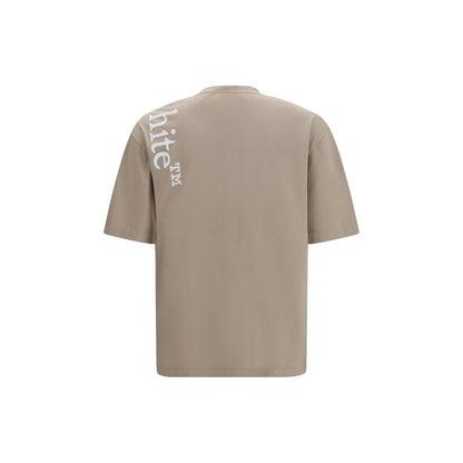 Beige Cotton T-Shirt