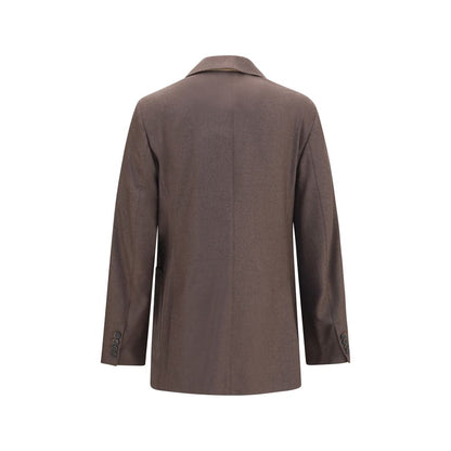 Brown Cashmere Blazer