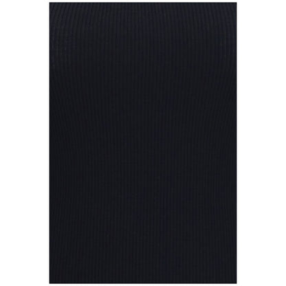 Black Viscose Tank Tops