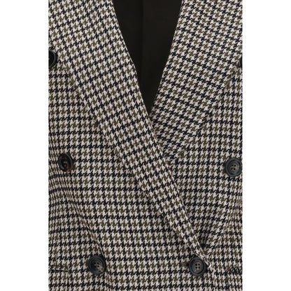 Multicolor Viscose Blazer