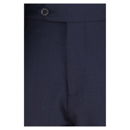 Blue Wool Oves Aries Two-Piece Suit