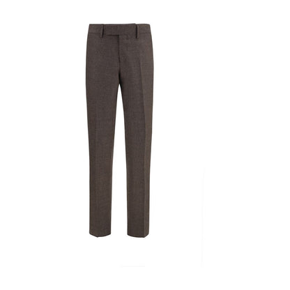Brown Viscose Dress Pants
