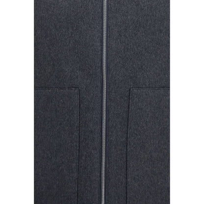 Gray Wool Oves Aries Sleeveless Jacket