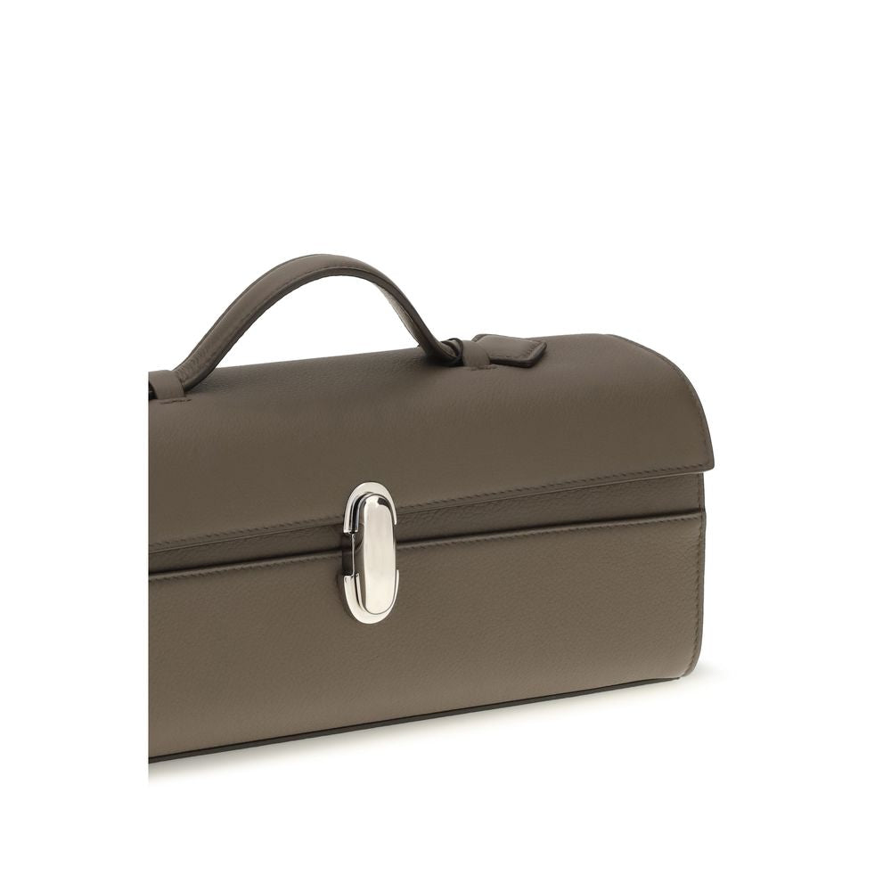 Brown Calf Leather Bos Taurus Shoulder Bag